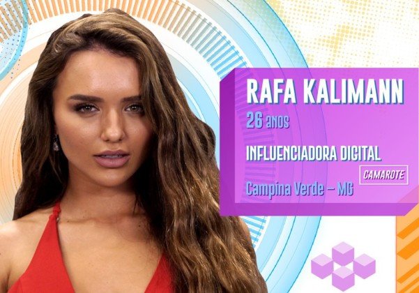 Rafa é a quinta líder do BBB 20