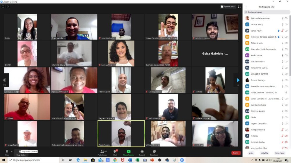 PT da RMS se reúne para fortalecer o partido na Região!