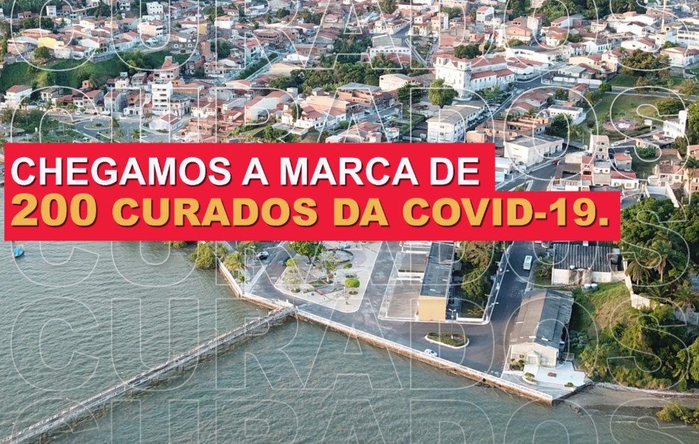 São Francisco do Conde ultrapassa 200 curados da COVID-19 e índice de recuperados chega a 76,6%