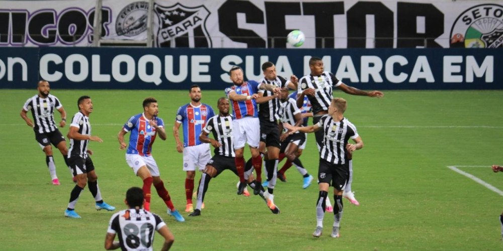 Bahia perde de 2 a 0 para o Ceará, agora, pelo Brasileiro