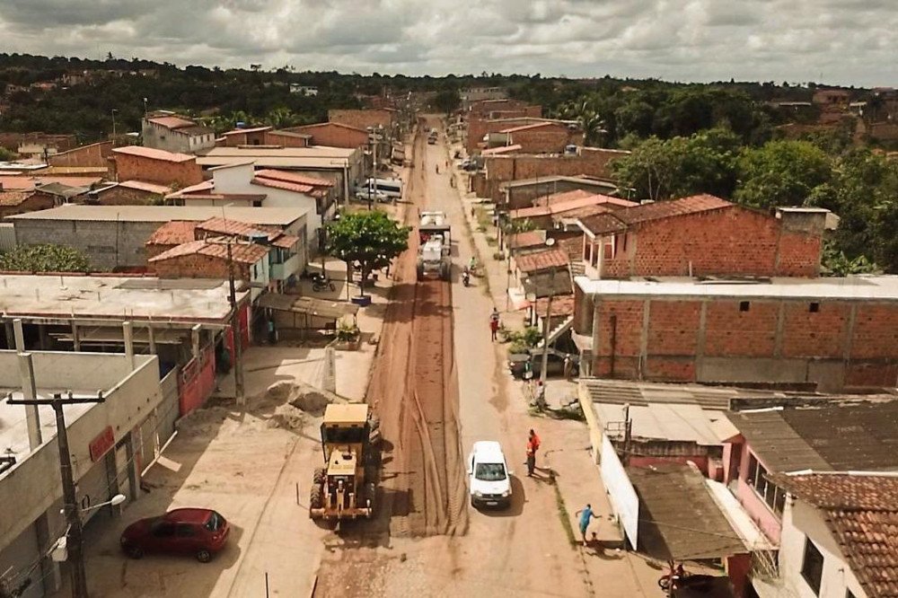 São Sebastião do Passé: Prefeita Nilza destrava obra da BA 512