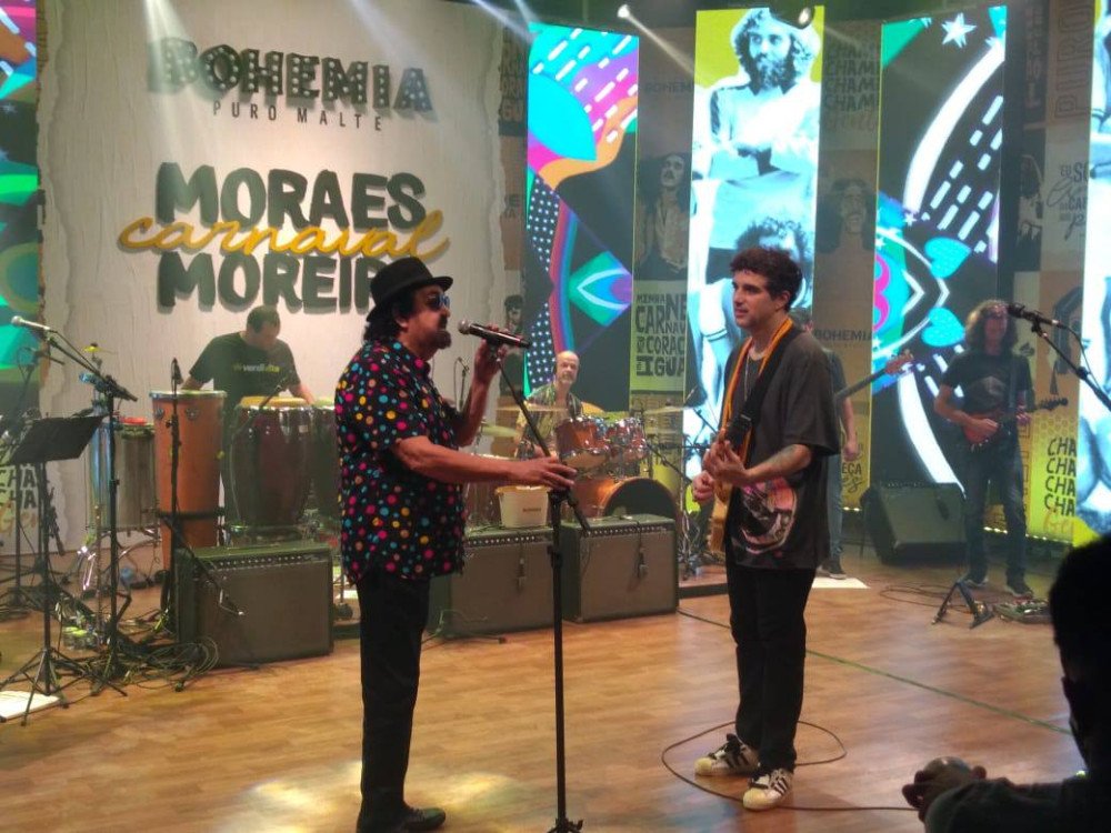 Bohemia proporciona grande homenagem a Moraes Moreira