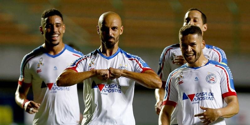 Bahia deslancha, faz 4 a 1 no Manaus e passa para a terceira fase da Copa do Brasil