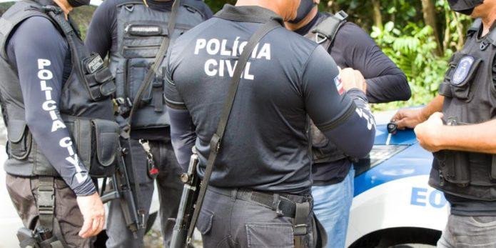 Policiais civil e penal são baleados durante assalto em Simões Filho