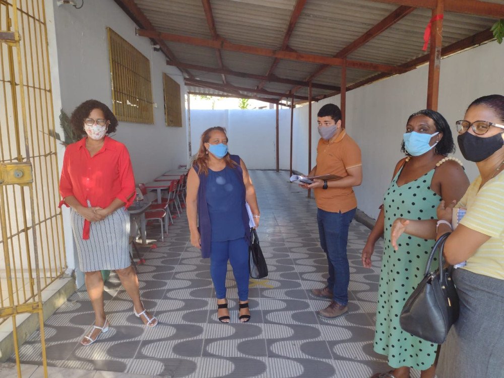 Escolas municipais passam por vistoria da SEDUC