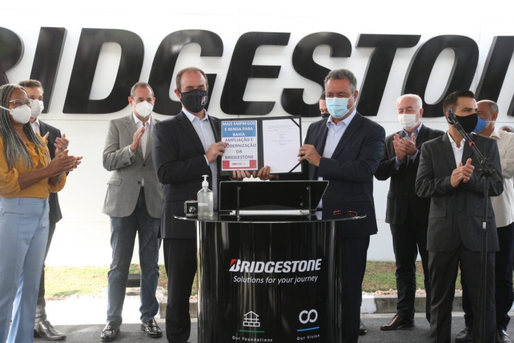 Investimento de R$ 700 milhões da Bridgestone em Camaçari gera 420 postos de trabalho