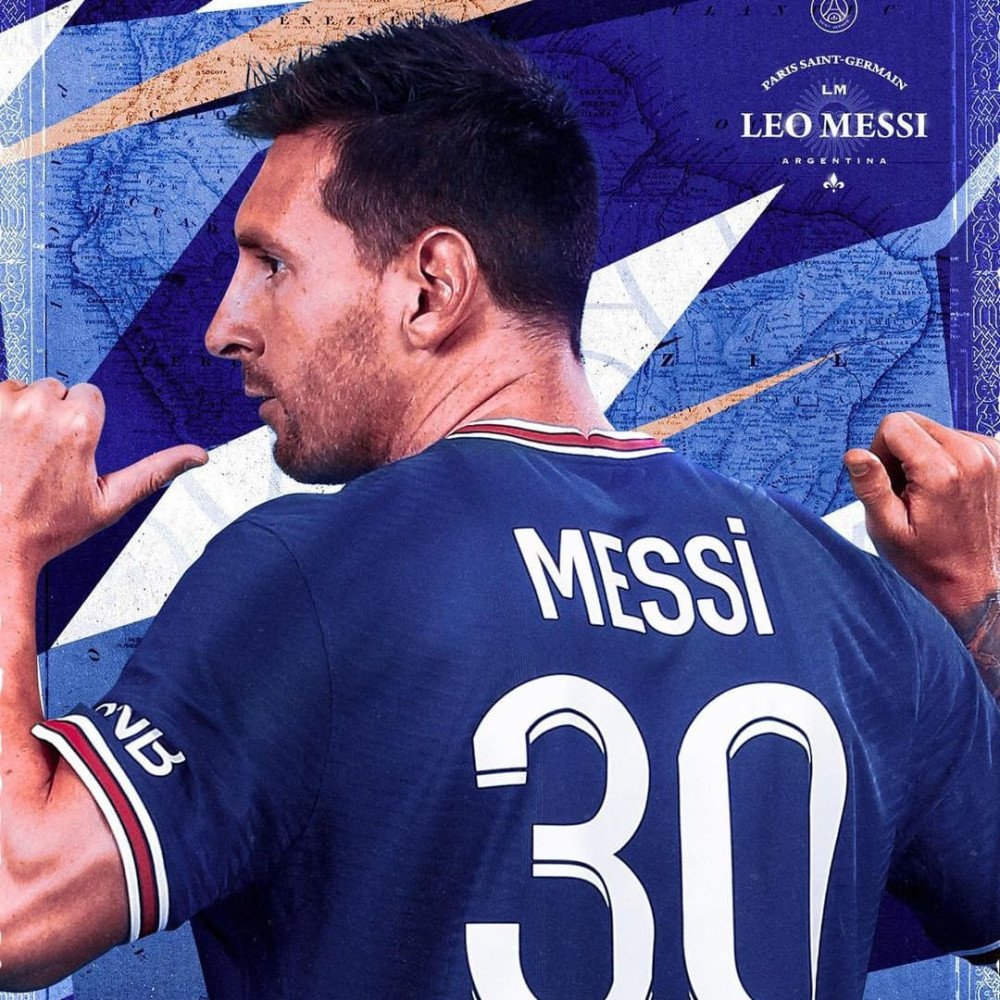 Lionel Messi é jogador do PSG