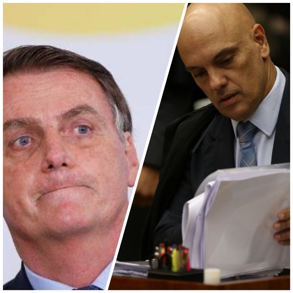 Bolsonaro formaliza pedido de impeachment de Alexandre de Moraes