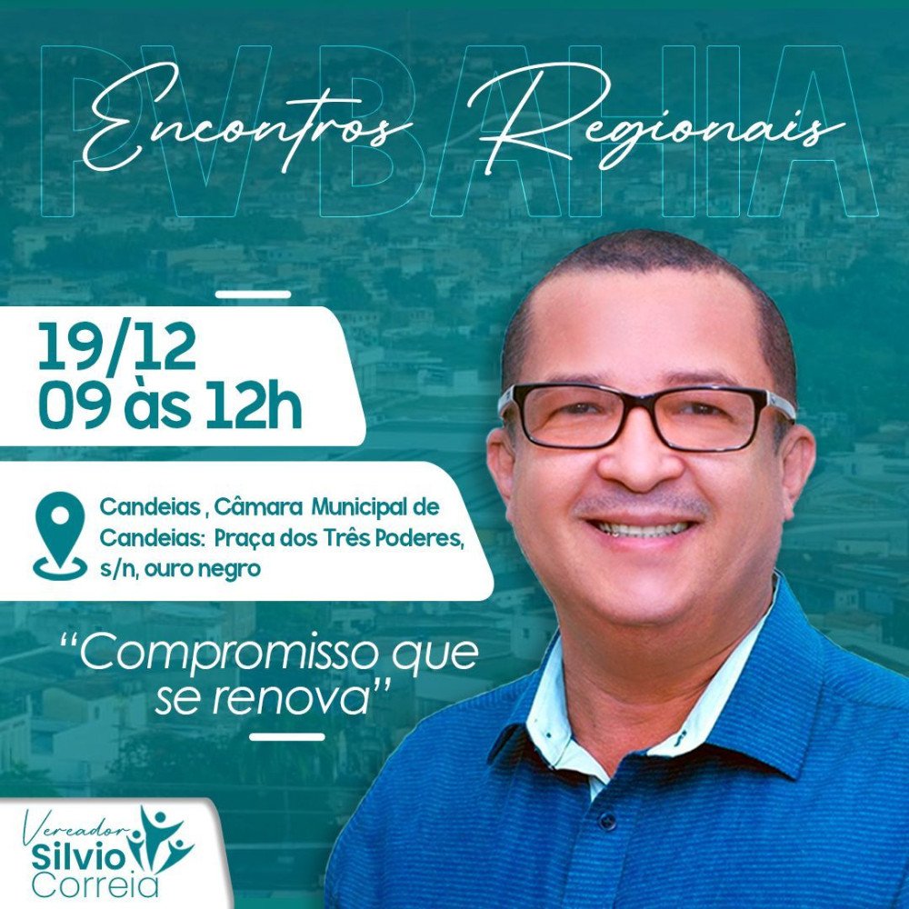 Partido Verde tem encontro regional em Candeias.
