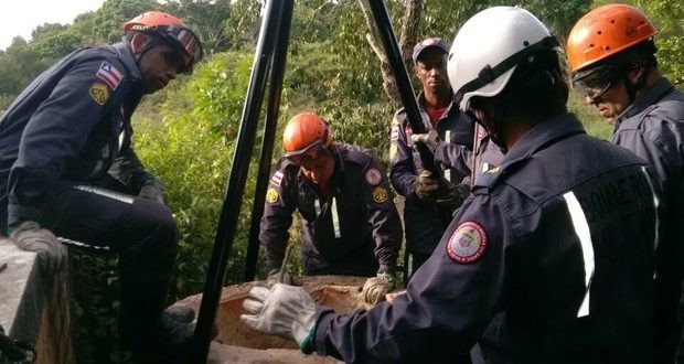 SF do Conde: Corpo de uma mulher é retirado de uma cisterna