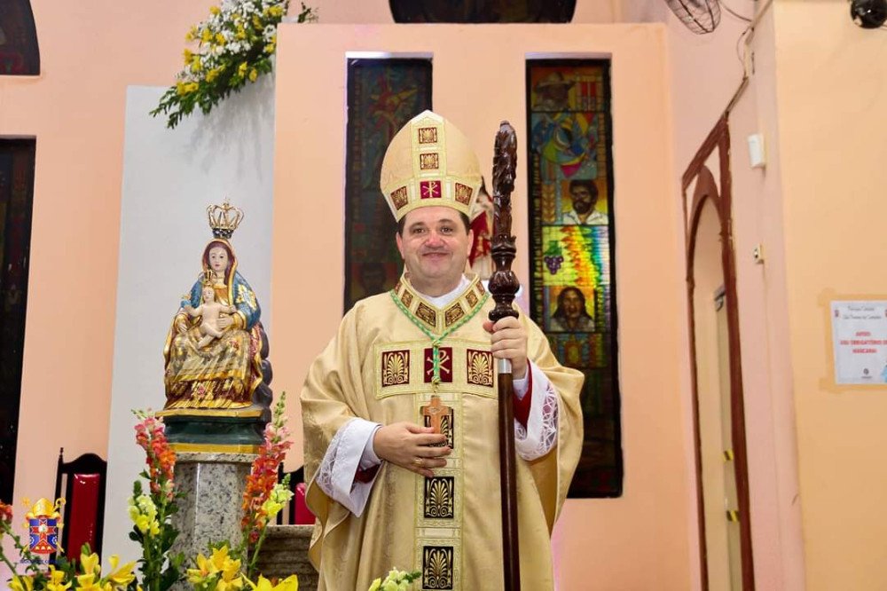 Bispo diocesano realiza primeira visita oficial ao Santuário Nossa Senhora das Candeias