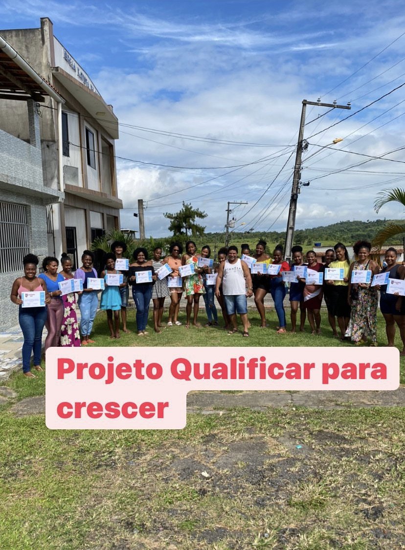 Projeto “Qualificar para crescer” insere mais 50 jovens e adultos para o mercado de trabalho!