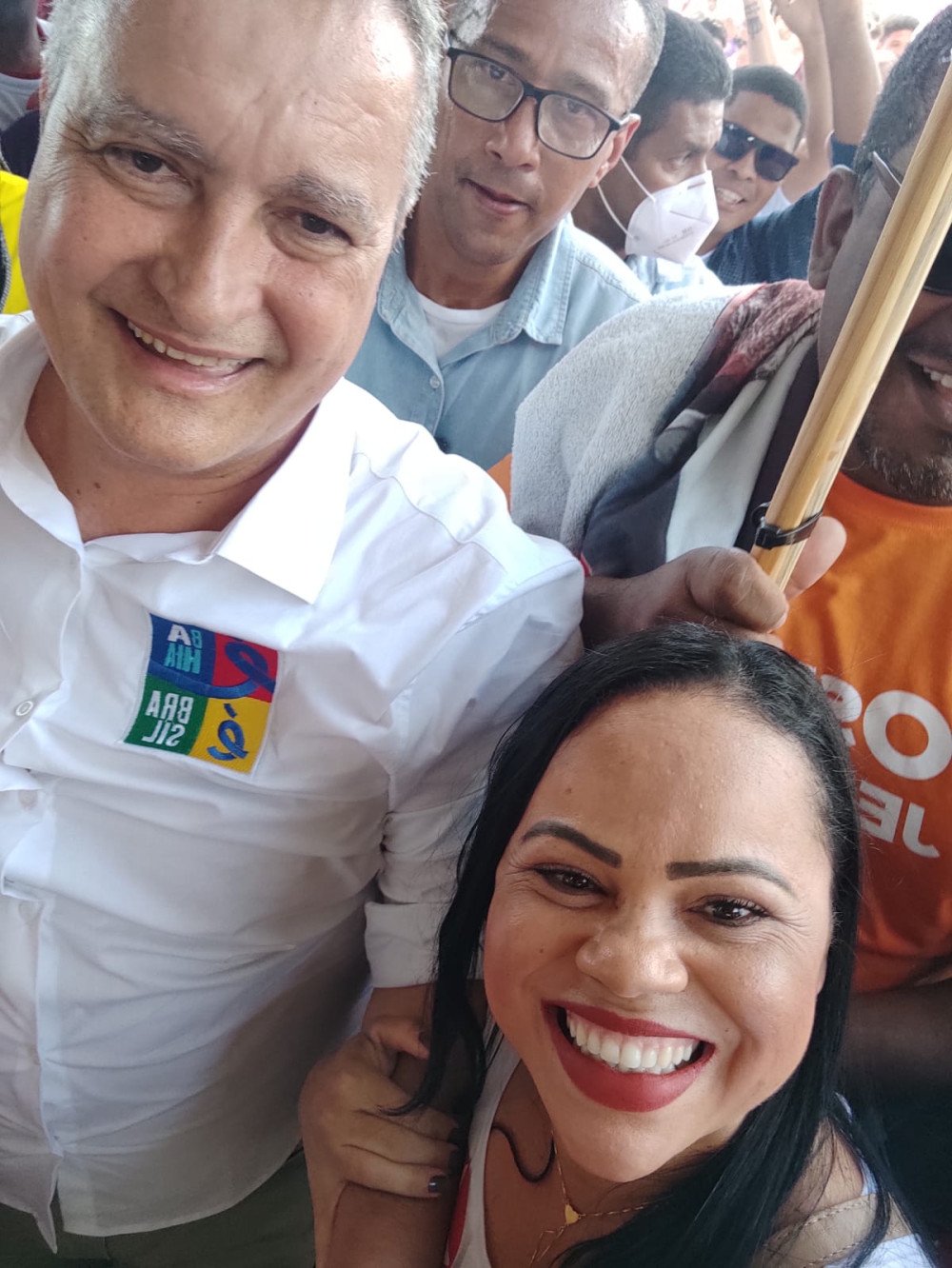 São Sebastião do Passé: Sintia Ferreira participa de convenção do PT que oficializou Jerônimo Rodrigues como candidato ao governo da Bahia