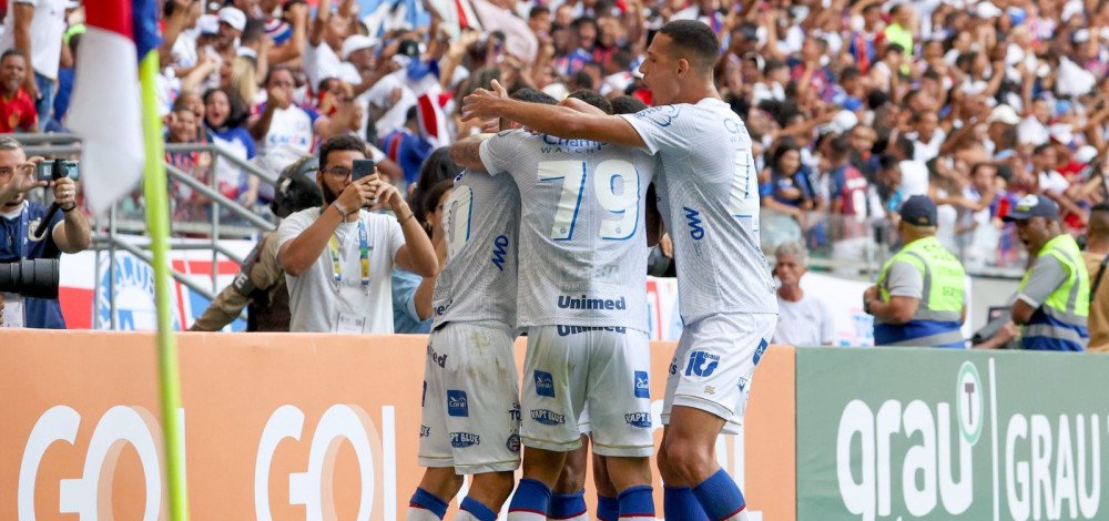 Bahia vence o Vasco na Fonte Nova