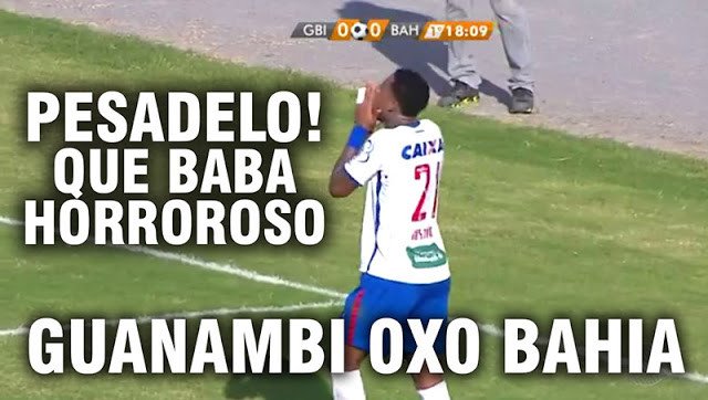 Um jogo horrivel. Guanambi 0x0 Bahia