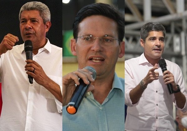 Jeronimo tem 45,4%, contra 39% de ACM Neto, indica pesquisa AtlasIntel