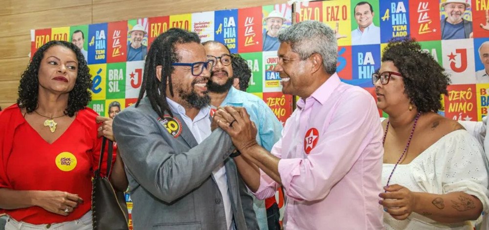 Kleber Rosa oficializa apoio a Jerônimo Rodrigues no 2º turno