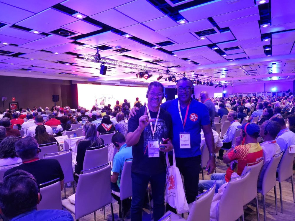 TRABALHADOR: LOTEBA PARTICIPA DE CONGRESSO INTERNACIONAL DOS TRABALHADORES
