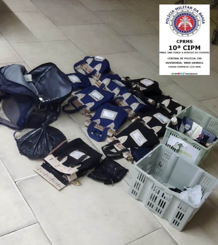 10ª CIPM efetua Prisão em Flagrante de meliantes após assalto a Estabelecimento Comercial.