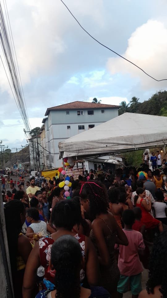 Alegria, esperança e muita diversão foram levadas para criançada da Quadra Cia 2, em Simões Filho