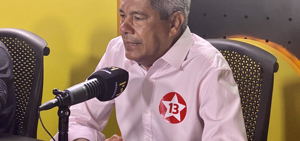 Jerônimo não descarta presença em debate da TV Bahia e provoca Neto: ‘Precisa descer do salto’