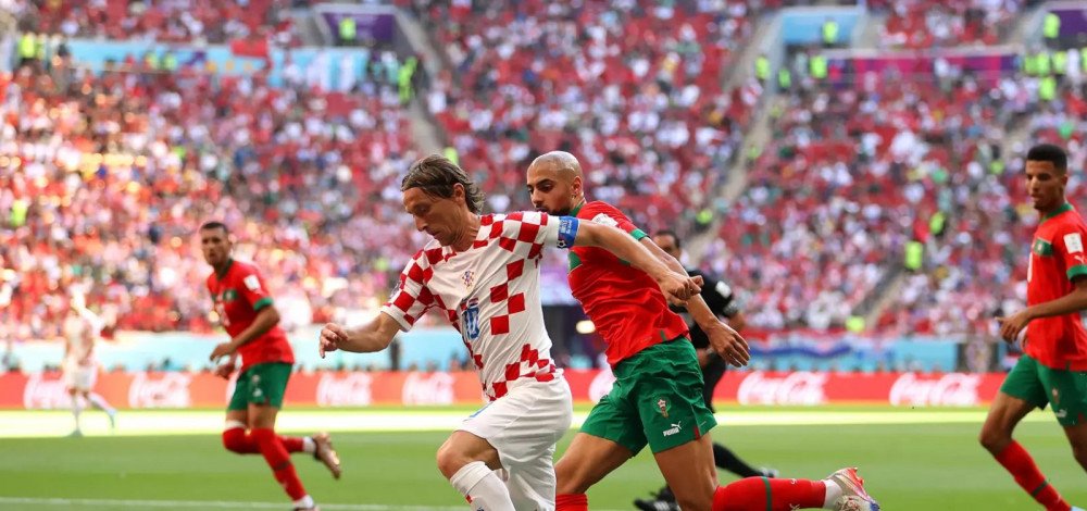 Marrocos e Croácia empatam em 0 a 0 pelo Grupo F da Copa do Mundo