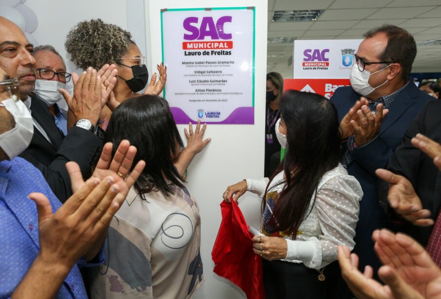 SAC Municipal de Lauro de Freitas é inaugurado com mais de 150 serviços em funcionamento