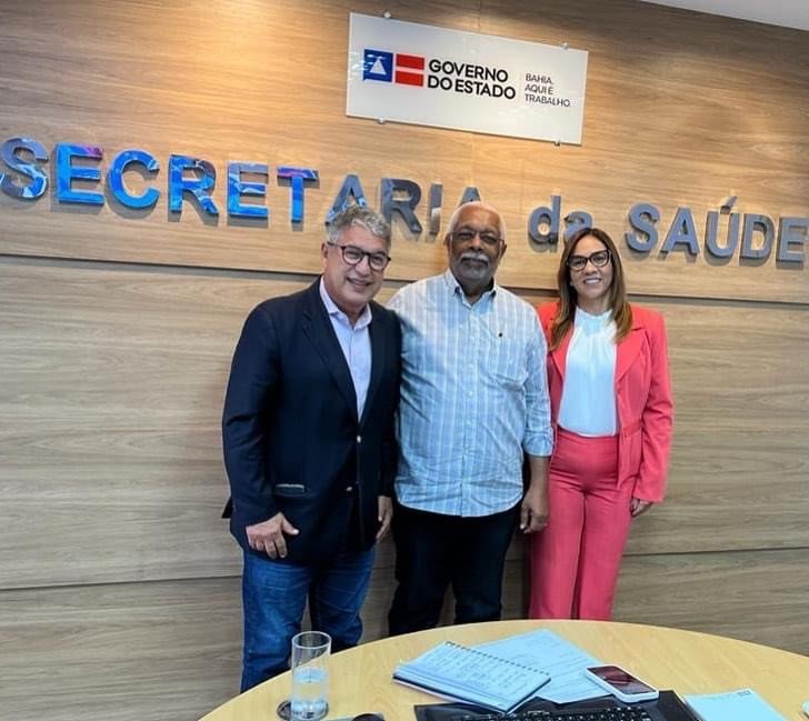 RMS: Em reunião com deputado e prefeito de SFC secretária confirma inauguração da Policlínica Regional até fevereiro