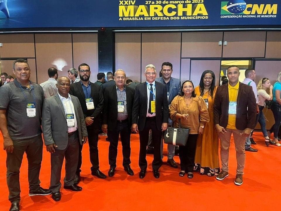 RMS: Elinaldo, Dinha e Moema participam da Marcha em defesa dos Municípios em Brasília