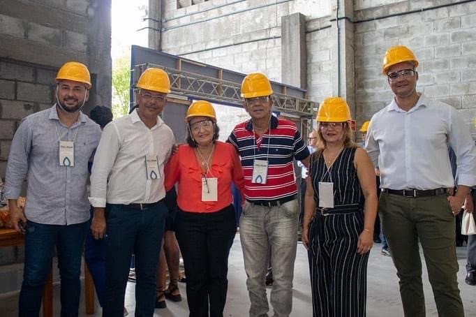 Nilza da Mata e Luciano Lago inauguram fábrica em São Sebastião do Passé