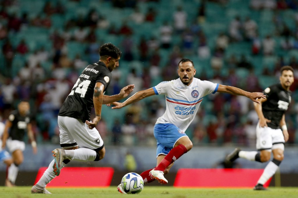 Bahia perde em casa para o Botafogo e sofre segunda derrota consecutiva na Série A