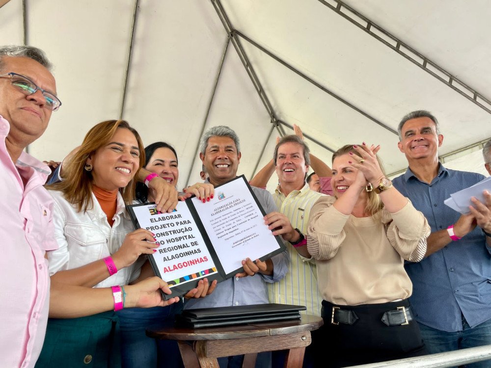 Com investimento estimado em R$ 125 milhões apenas em obras, governador anuncia construção do Hospital Regional de Alagoinhas