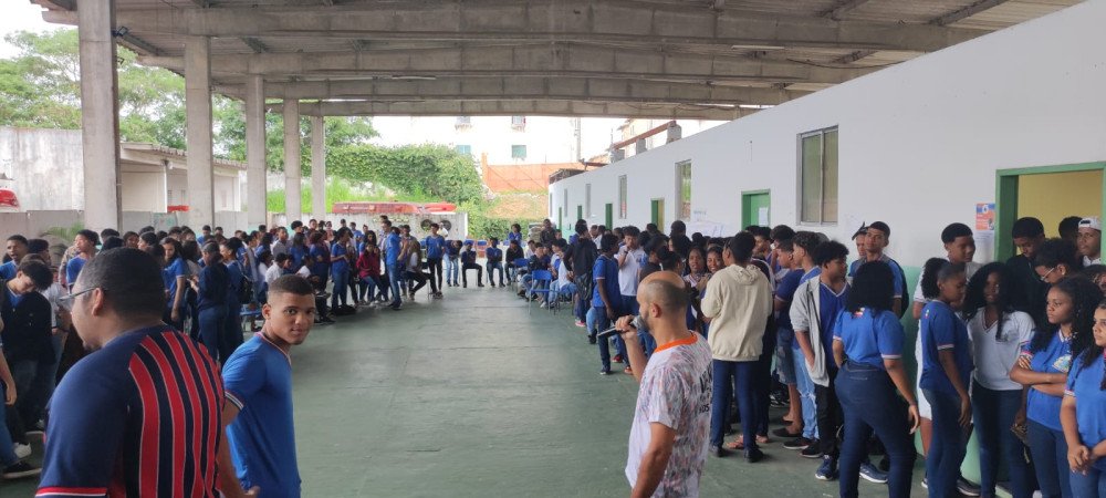 Meio Ambiente e Saúde foram pautas de mais um Sábado Letivo no Cidade Candeias.