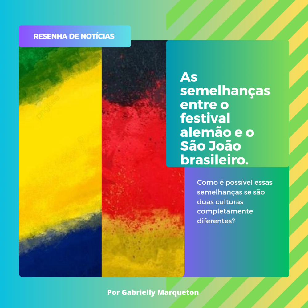 AS SEMELHANÇAS ENTRE O SÃO JOÃO E A CANNSTATTER VOLKSFEST