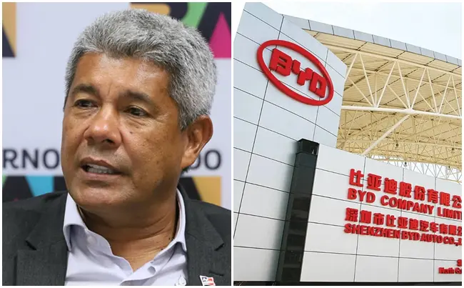 Jerônimo diz que está próximo de confirmar instalação de fábrica da BYD em Camaçari