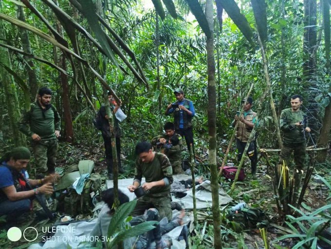 Crianças desaparecidas na Amazônia colombiana há 40 dias são encontradas