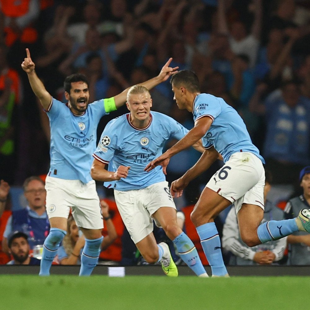 Com gol de Rodri, Manchester City vence o Inter de Milão e é o campeão da Champions League 2023