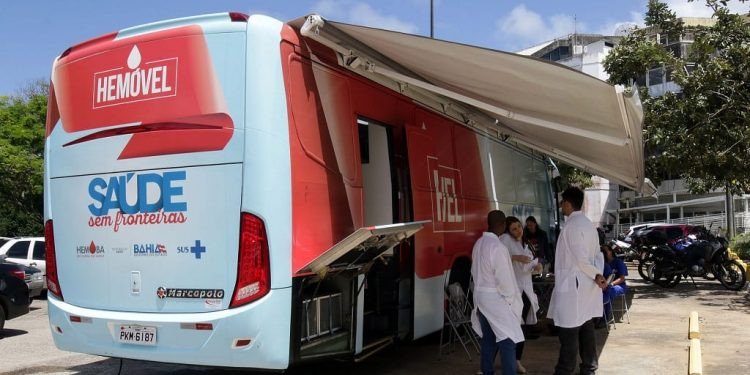 Unidade móvel do HEMOBA chega a Candeias em Junho
