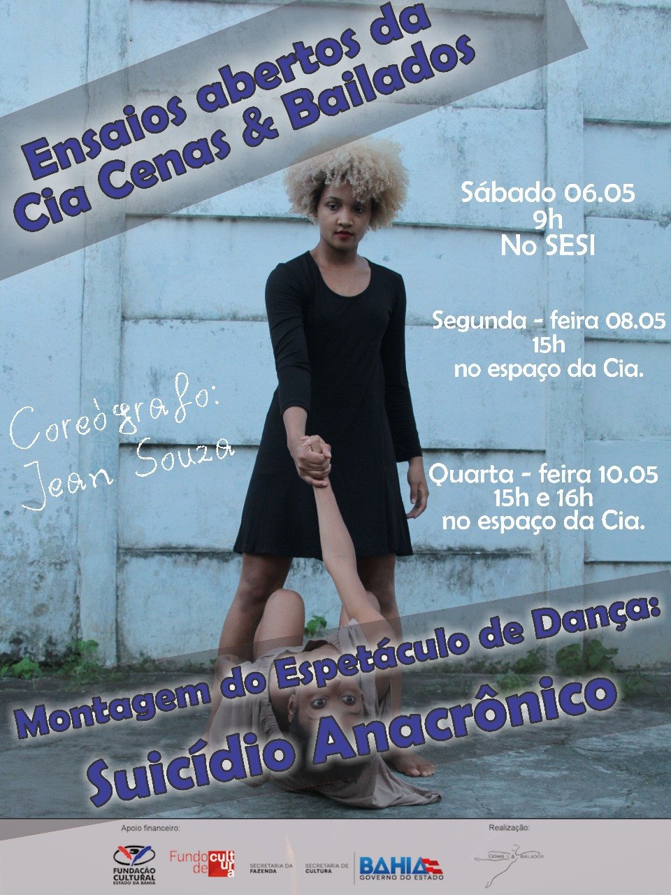 Cia Cenas & Bailados promove Ensaios Abertos para a comunidade Candeense