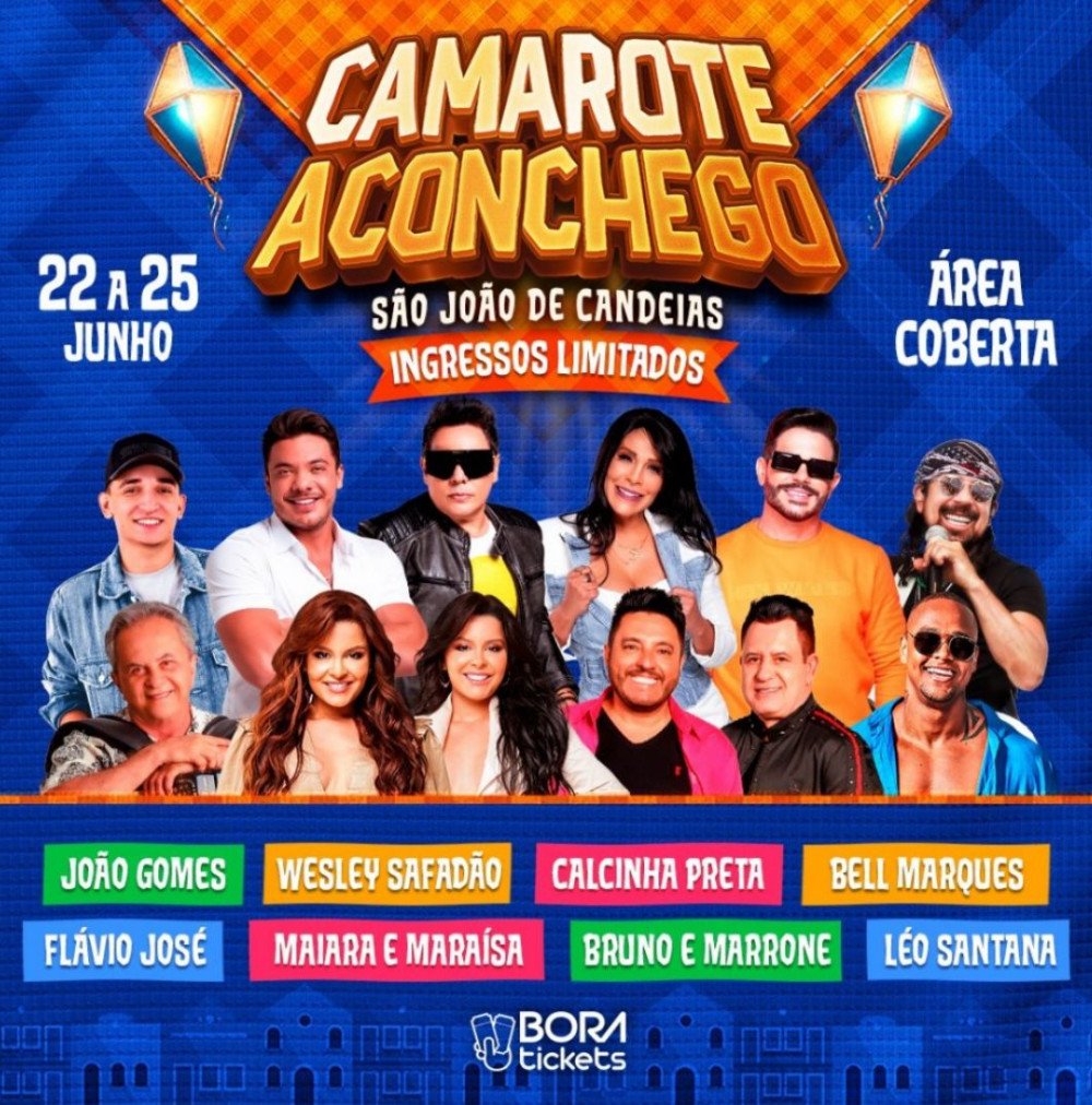 Candeias: Curta o melhor São João da Região Metropolitana no conforto do Camarote Aconchego.