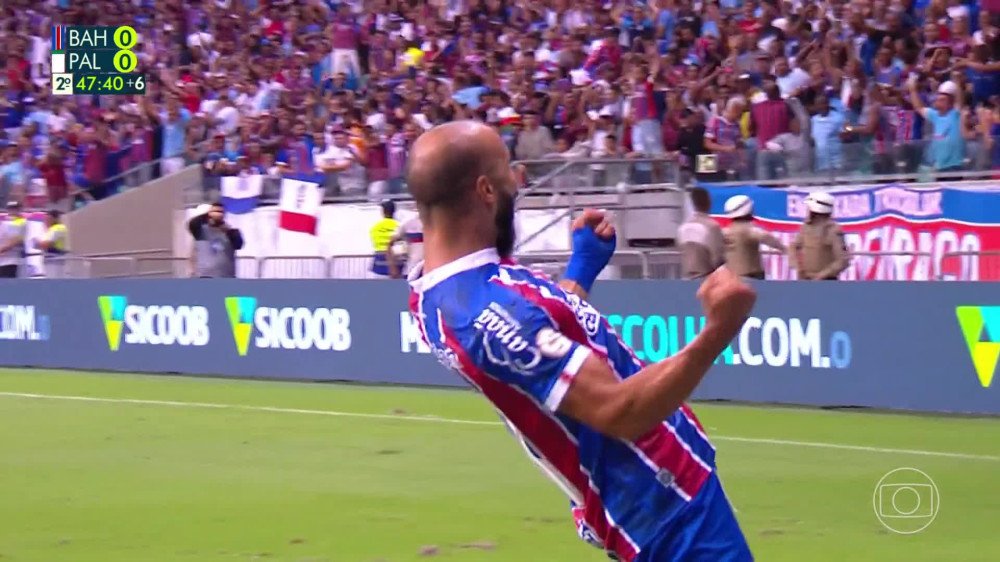 Bahia broca o Palmeiras e respira na série A