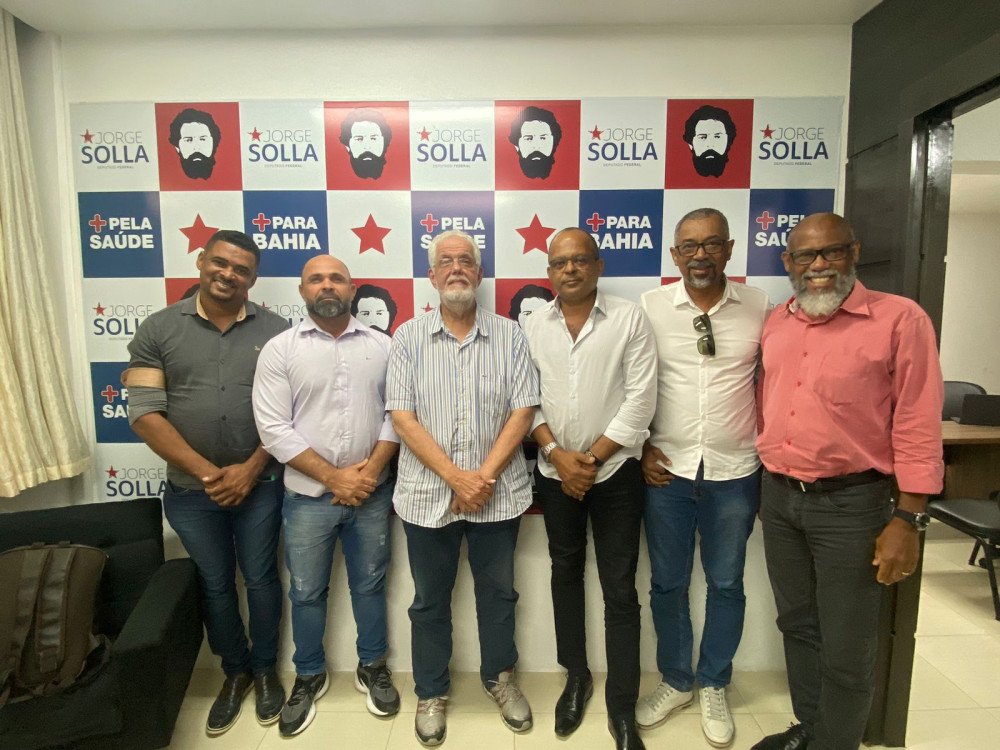 Deputado federal Jorge Solla recebe comitiva de Madre de Deus
