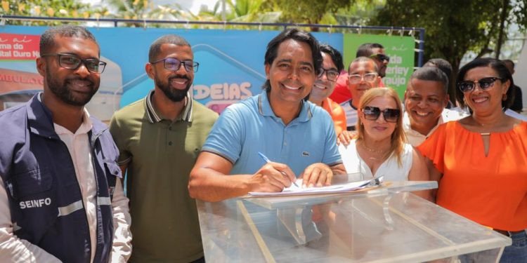 Candeias: Programa “Mais Asfalto” chega a Caboto e prefeito autoriza início dos serviços