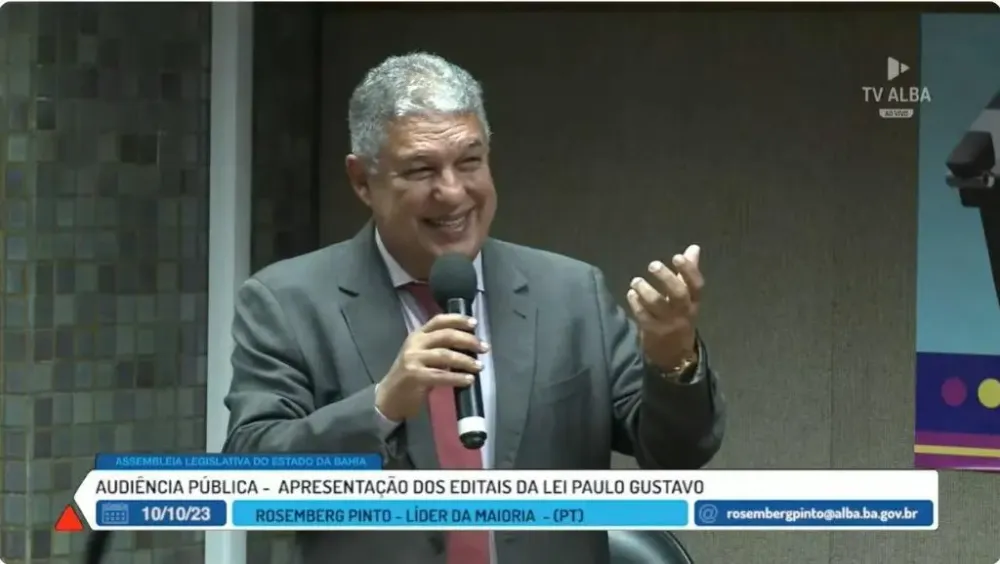 Rosemberg sugere atualização da Lei Estadual de Cultura da Bahia