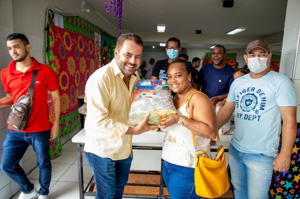 “Esse é meu legado: Oferecer o melhor para quem mais precisa“, reitera Dailton Filho sobre Cesta Natalina