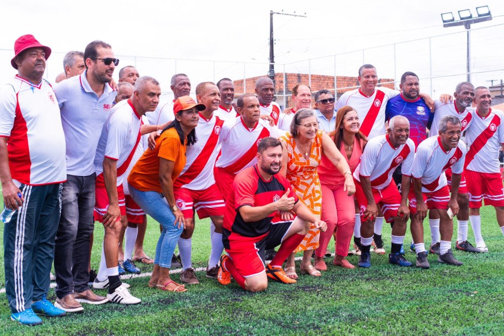 Prefeitura de São Sebastião do Passé Inaugura novo Campo de Futebol Society na IV Etapa da Urbis
