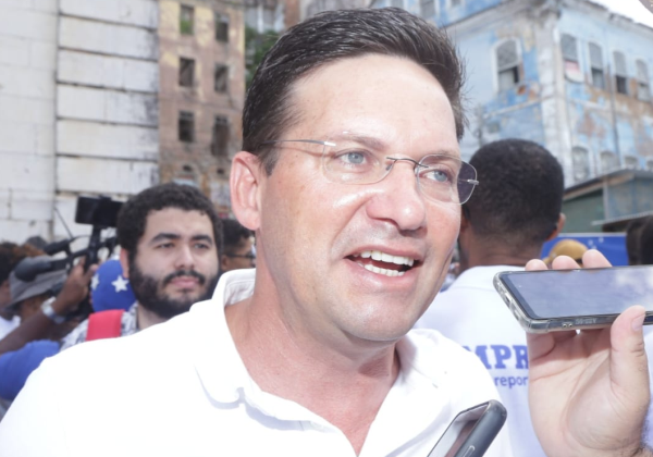 Bonfim: Roma afirma que apoio a Bruno deve sair depois de visita de Bolsonaro à Bahia, em março