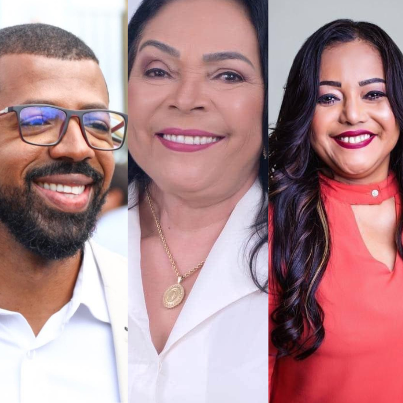 Candeias: Eriton na frente, Tonha em segundo e Marivalda em terceiro na primeira pesquisa em Candeias, aponta instituto
